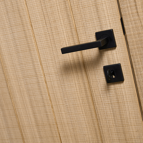 Elegance Chêne Scratch portes intérieures detail Chambranles Chêne massif coupé par une scie à ruban – Modèle 3